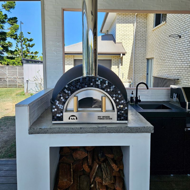 Chef Mosaic Wood Fired Pizza Oven