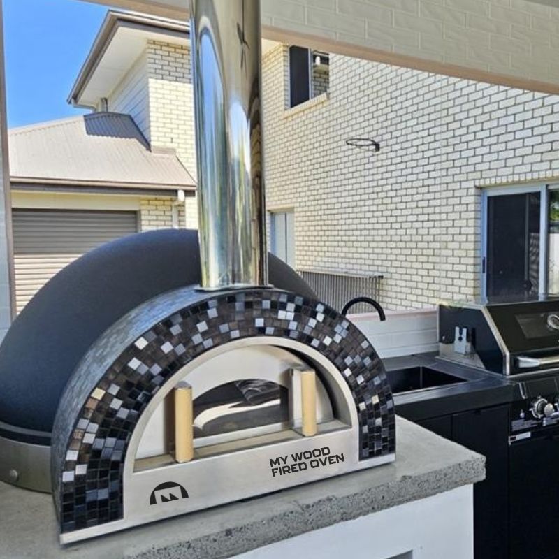 Chef Mosaic Wood Fired Pizza Oven