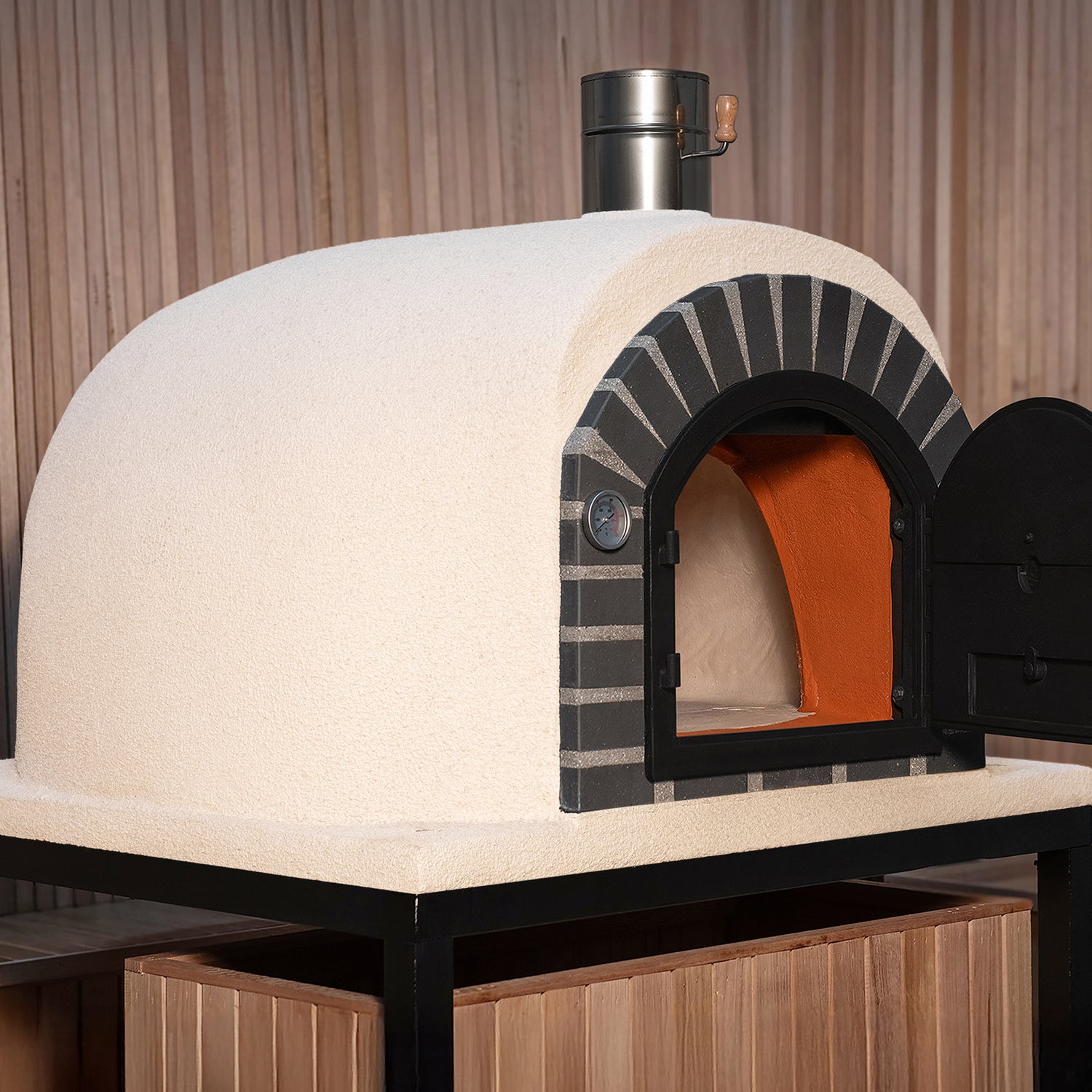 Sovoro Stella - White with Black Brick Arch