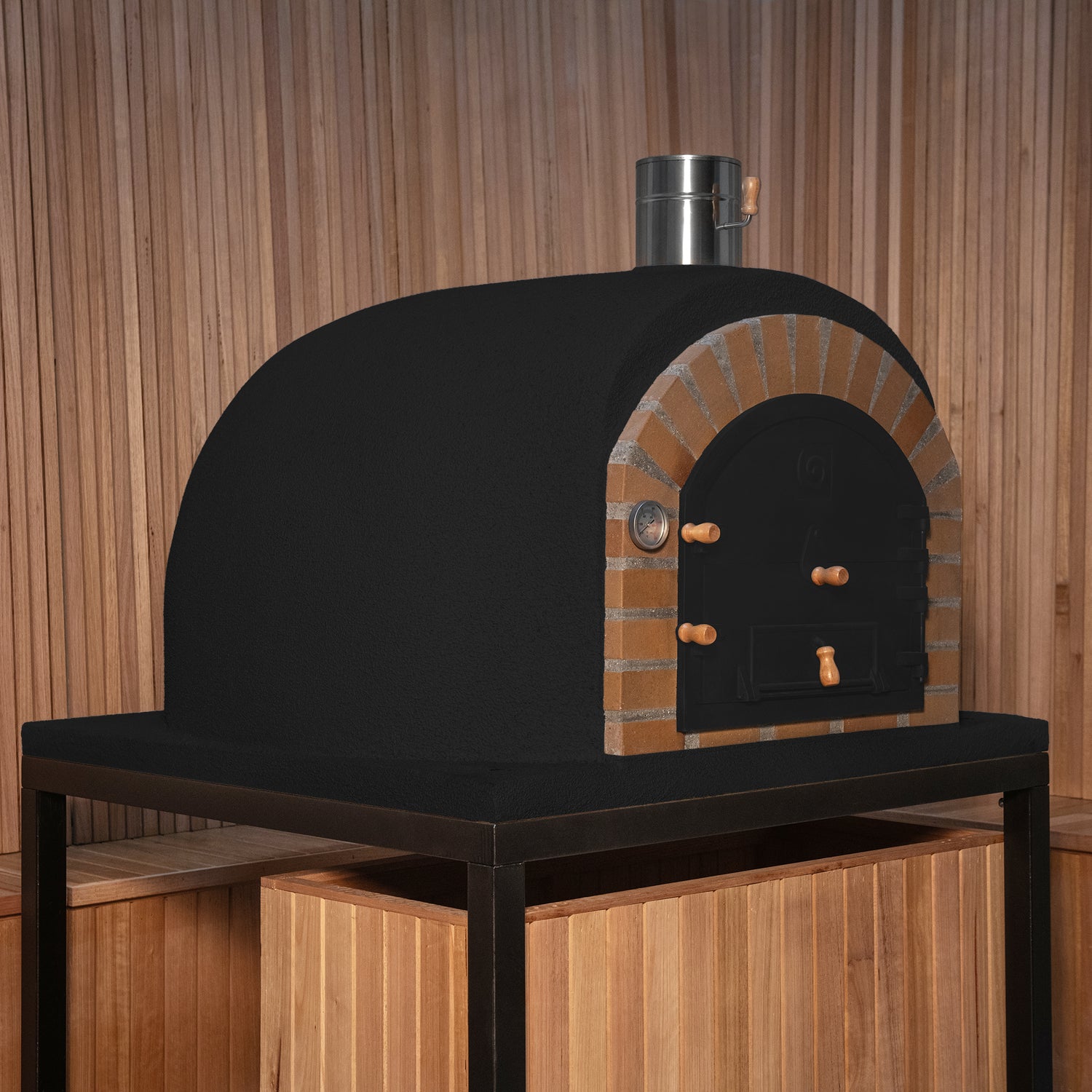 Sovoro Stella - Black with Terracotta Arch