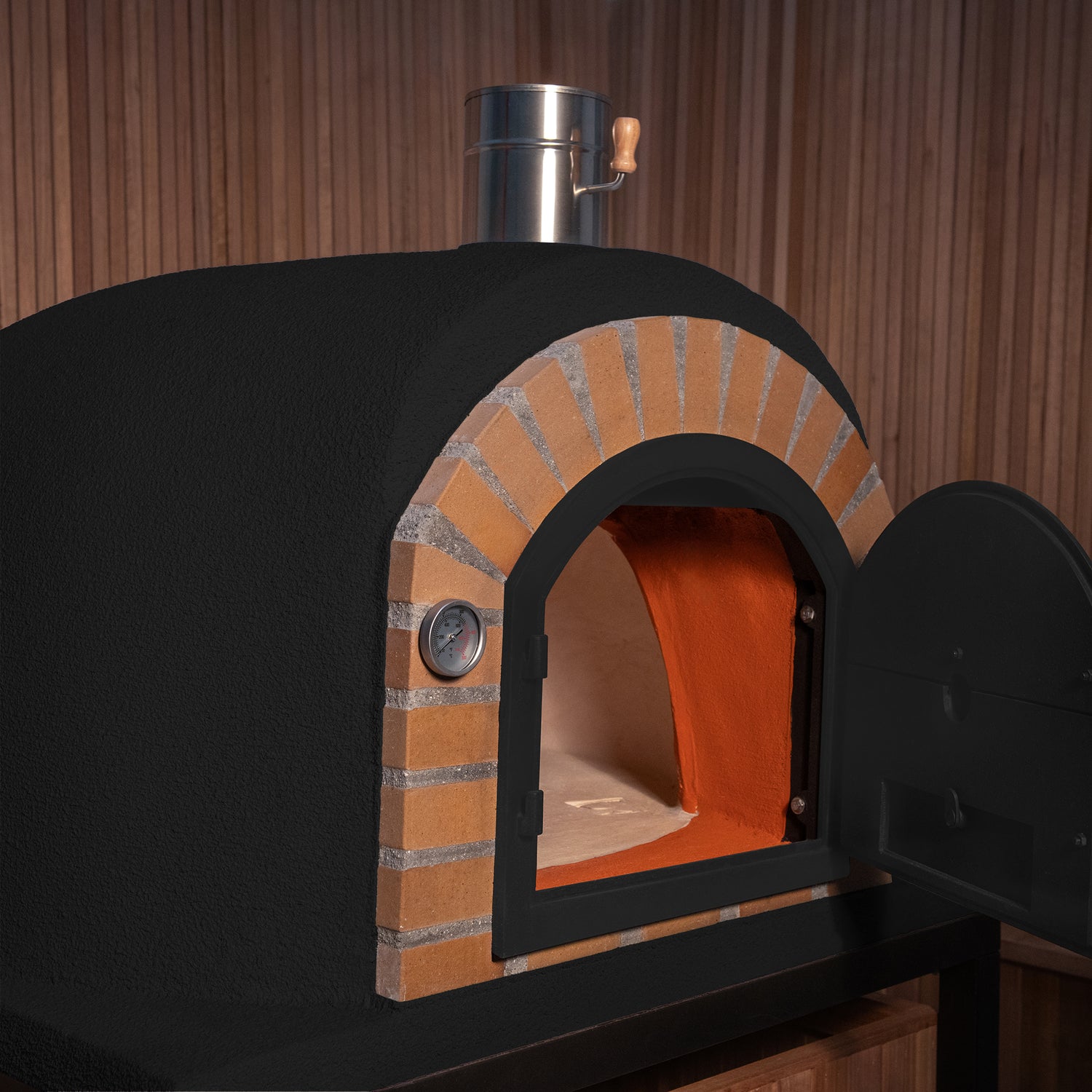 Sovoro Stella - Black with Terracotta Arch