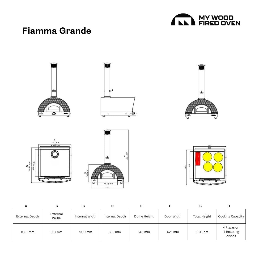 Fiamma Mosaic Pizza Oven