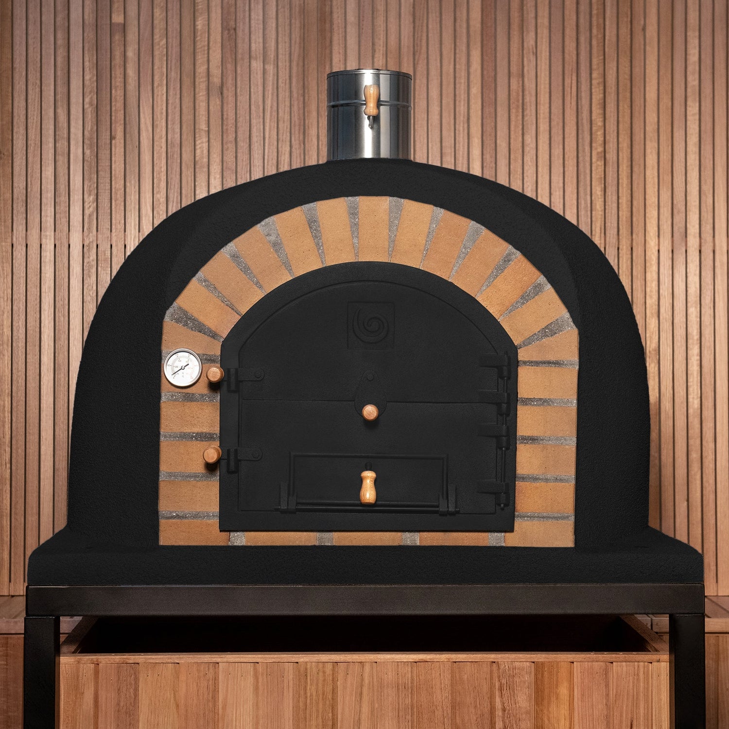 Horácio 1945 Stella - Black with Terracotta Arch