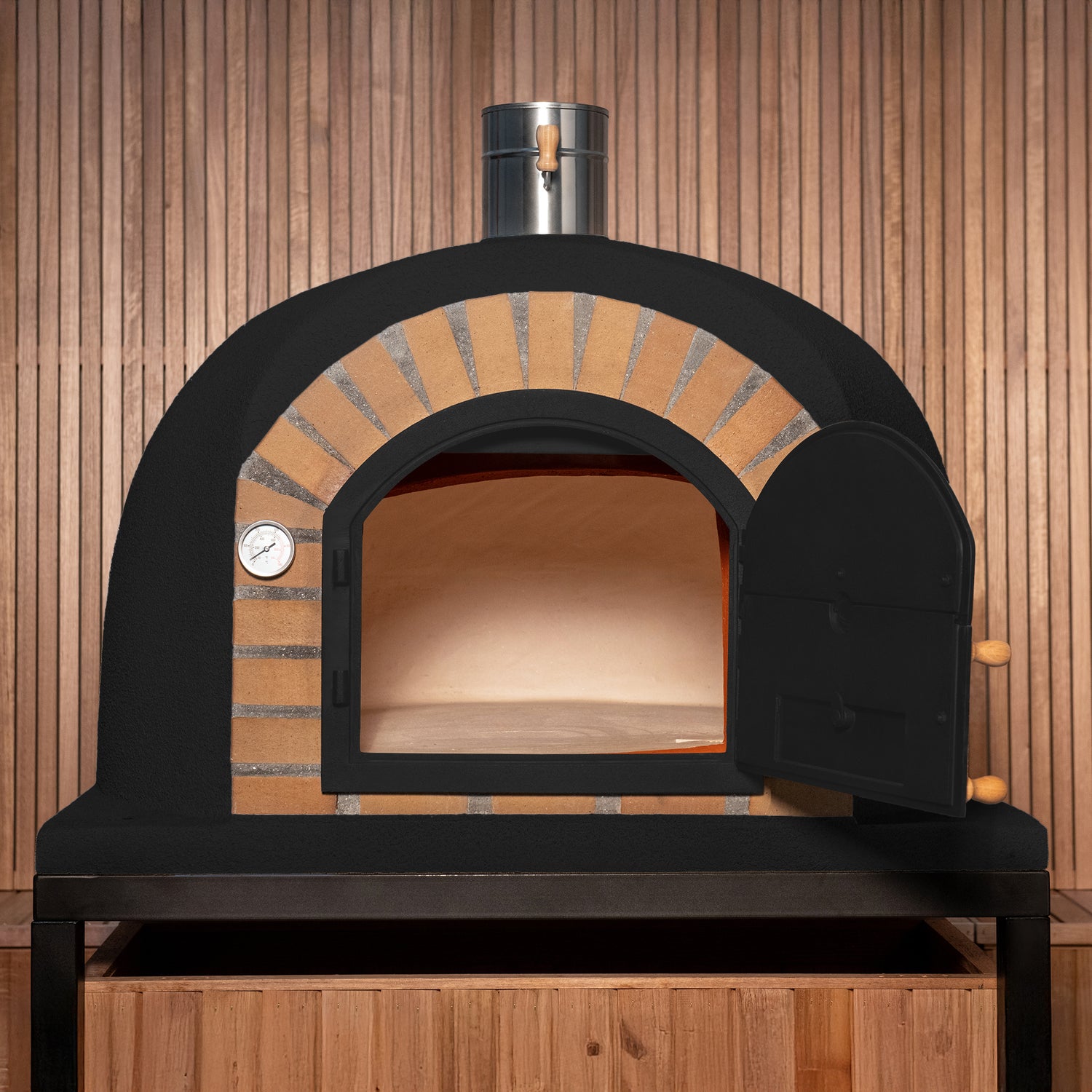 Horácio 1945 Stella - Black with Terracotta Arch