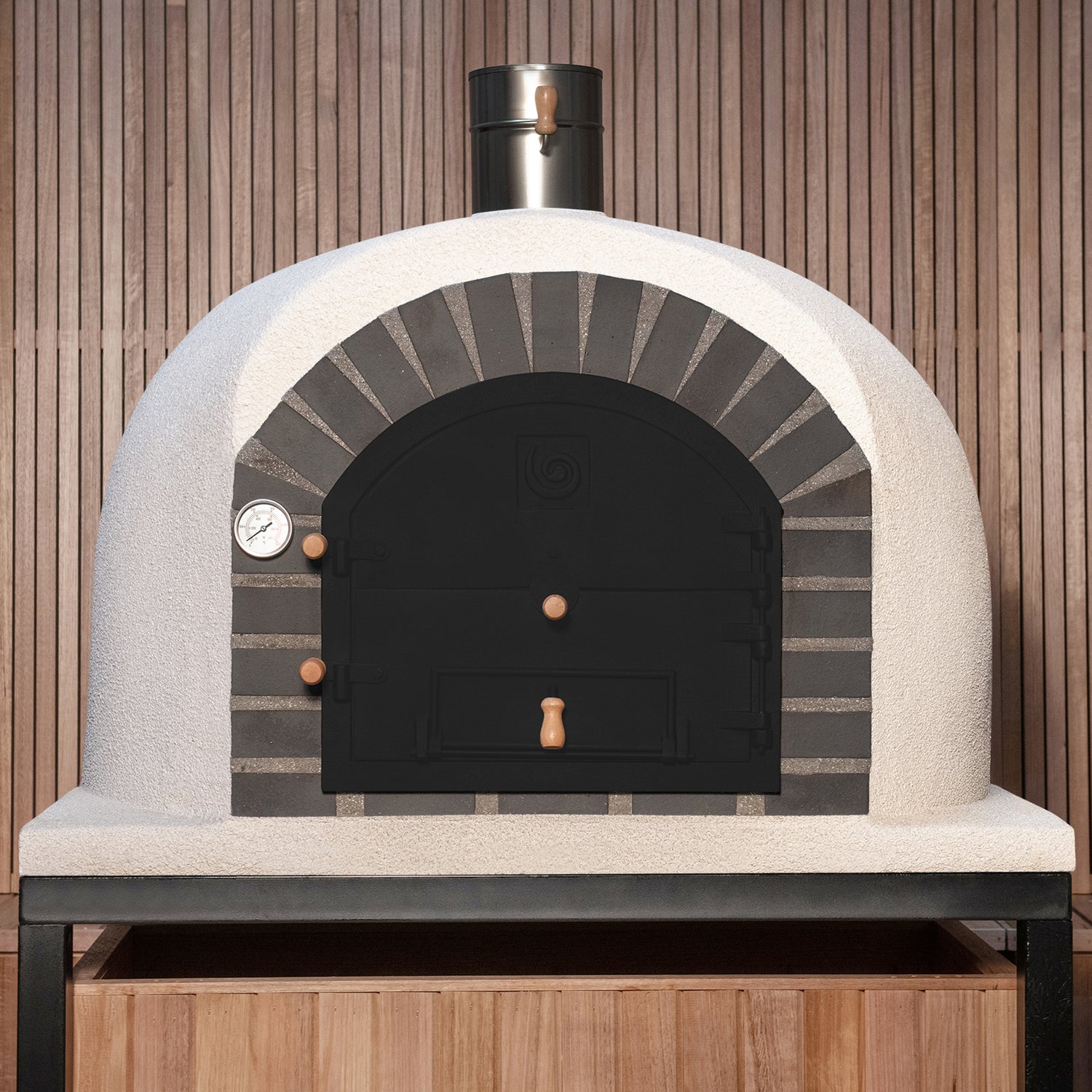 Horácio 1945 Stella - White with Grey Brick Arch