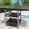 trolley stand for portable pizza oven