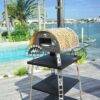 trolley stand pizza oven