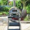 trolley stand pizza oven