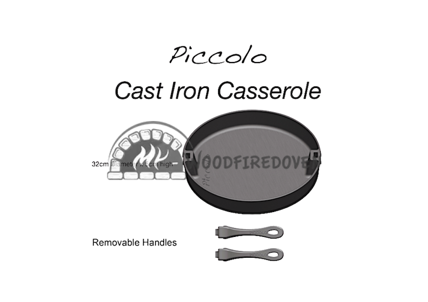 cast iron casserole pan